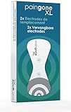 Easy | Ersatz-Elektroden-Gel-Pads|Hilft tägliche, chronische und akute Schmerzen zu lindern, Schulter-, Bein- und Oberschenkelschmerzen, Linderung von Rücken- und Muskelschmerzen, Elek