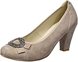 HIRSCHKOGEL Damen 3006843 Pumps, Beige (Taupe 066), 38 EU