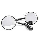 WBBNB Universal Motorrad Rückspiegel, Moto CNC Seite Spiegel Für Yamaha Ys 150 Tmax 530 TDM 850 Fz6n Mt10 C8 Nmax 155 Fazer8 2