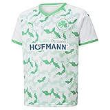 PUMA SpVgg Greuther Fürth Jugend Heimtrikot 21/22 Puma White-Bright Green 176