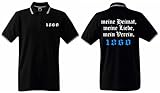 World-of-Shirt Herren Polo-Retro Shirt 1860 Meine Heimat Mein Verein|XXL