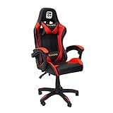 Gaming-Stuhl für Büro, Chair King, mit Zwei Kissen, verstellbar, 90563R