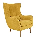 Mirjan24 Sessel Lucio, Polstersessel, Armsessel, Armchair, Relaxsessel, Fernsehsessel, Loungesessel, Top-Qualität Sitzmöbel, Ohrensessel (Aston 8, ohne Hocker)