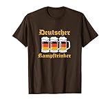 Lustiges Deutschland Bier Design - Deutscher Kampftrinker T-S