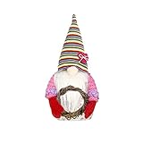 Keepshop Valentinstag Puppe Ohne Gesich, Weihnachten Deko Kollektion Weihnachtswichtel Wichtel Wichtel Figuren GNOME Santa Tomte Gnom Weihnachtsbaum Kamin Zuhause Urlaub Dekor Geschenk