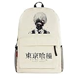 WANHONGYUE Tokyo Ghoul Anime Cosplay Casual Daypack Rucksack Tagesausflug Reisetasche Beige /2