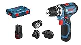 Bosch Professional GSR 12V-15 FC SetAkku-Bohr 2x2,0Ah L-BOX