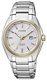 Citizen Supertitanium Eco Drive EW2214-52A Damen-Armbanduhr, Weiß/bunt, Schmuck