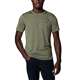 Columbia Kurzärmeliges T-Shirt für Herren, Zero Rules, Grün (Stone Green), XXL, 1533313