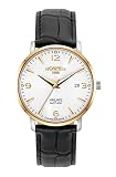 Roamer Herren Armbanduhr Valais 39 mm Armband Leder 958833 47 14 05