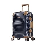 Eminent Koffer Gold Jetstream S 55cm 40L Aluminiumrahmen Extra-Eckenschutz 4 Doppelrollen 360° TSA Schloss Handgepäck B