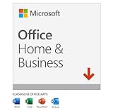 Microsoft Office 2019 Home & Business multilingual | 1 PC (Windows 10) / Mac | Dauerlizenz | Download C