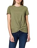 Object Damen OBJSTEPHANIE S/S TOP NOOS T-Shirt, Deep Lichen Green, XS