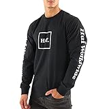 HUF Herren Domestic LS Tee T-Shirt, schwarz, Groß