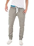 Yazubi Herren Jogginghose Lucas - graues Sweathose - Sweatpants Männer Trainingshosen Slim-Fit Jogginghosen Sport Hose, Grau (Caviar 194006), M
