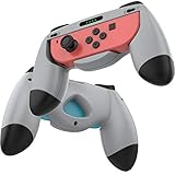JUSPRO Griffe kompatibel mit Switch Joy-Con, Handgriff-Set für Joy Cons Controller, 2 Stück