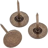 100 stücke Antike Bronze flach Polster Nägel Schmuck Holzkiste Gehäuse Möbel Sofatür Dekorative Tack Stud Pushpin 11x17