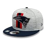 New Era NFL21 New England Patrios Training Cap Kappe grau Navy (Grey/Navy, M/L)