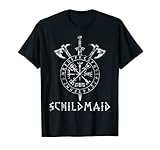 Schildmaid Kriegerin Lagertha Vikinger Wikinger Germanen T-S