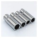 Steckschlüssel Sechskant-Buchse Set 4-14mm Sechskantmutter Treiberschlüssel kurze Buchse Adapter Ratsche Schraubenschlüsselkopfhülse Auto Reparaturwerkzeug Zubehör Langlebig und bequem ( Color : 5mm )