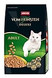 animonda Vom Feinsten Deluxe Adult Katzenfutter, Trockenfutter für erwachsene Katzen, aus Geflügel, 10 kg