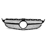 QCYSTBTG Auto-Frontstoßstange-Grill-Grill, für Mercedes Benz C-Klasse W205 C200 C250 C300 C350 2015-2018 Racing G