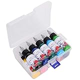 Acrylfarben-Pigment, aus hochwertigen Acrylmaterialien Acrylfarben-Pigment-Set mit tragbarer Aufbewahrungsbox zum B
