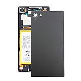JIANGSHOU. Zurück Akkufachdeckel for Sony Xperia Z5 Compact(Schwarz) (Farbe : Black)