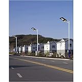 Solar Street Lights, LED Outdoor-Druckguss-Aluminium-Fernbedienung und Abenddämmerung zum Morgengrauen, IP67. Wasserdicht, Wand- / Pole montiert Solar Street-Licht, for Plaza,