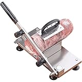 Manueller Fleischschneider Gemüseanleitung Gefrorene Fleisch Slicer Klinge Kohl Machine Küchenartikel Allesschneider (Farbe : Silver, Size : One Size)