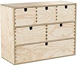 Ikea MOPPE Mini-Kommode in Birke (42x18x32 cm)