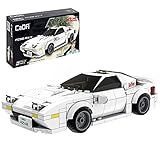YOUX Technik Sportwagen Bausteine für Mazda FC3S RX-7, 1:24 CADA C55012W, 282 Klemmbausteine Konstruktionsspielzeug Auto Bausteine Spielzeugauto Modell Kompatibel mit Lego Technik