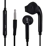 Original Samsung Head-Set EO-EG920BBE in Schwarz für Samsung Galaxy S7 SM-G930F InEar In-Ear Kopfhörer Headset Ohrhörer Ohrstöpsel 3,5mm Stecker Stereo Sound Bulk verpack