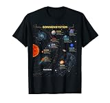 Sonnensystem T Shirt - Super Geschenk für Space Geeks T-S