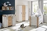 Designer Babyzimmer Set/Babyzimmer komplett, Lola´´ – 4 Teilig Made in Germany (Eiche)