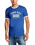 Coole-Fun-T-Shirts One Tree Hill - Ravens Basketball ! T-Shirt blau Ringer Gr.M