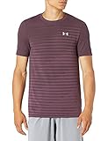 Under Armour Seamless Fade Trainingsshirt Herren weinrot/grau, XXXL