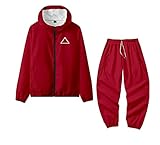 ZXCWE 2021 Upgrade Spielkostüm, Cosplay Kostüm Unisex Sweatshirt und Hose Cosplay Overall Halloween Kostüm,B,XL