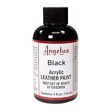 Angelus Acryl Lederfarbe Schwarz 118