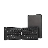 VNFWLDM Bluetooth-Tastatur, Drahtloser Multi-Gerät Drahtlose Tastatur, Drahtlose Ultra-Slim Tragbare Bluetooth-Tastatur Für Apple Ipad iPhone Samsung Android Windows-Tabletten Smartphones Laptop