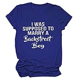 Sky Cloud Damen T-Shirt für Jungen Backstreet Boy T-Shirt Mädchen Backstreet Boys T-Shirt mit einem lustigen Spruch (Farbe: Dunkelblau, Größe: XXX-Large)