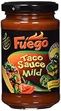 Fuego Taco Sauce mild, 4er Pack (4 x 200 g)