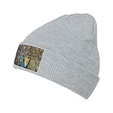 ATUEMACO Schöne Pfau Herbst Winter Warme Beanie Männer Frauen Unisex Gefärmelte Niemand Weiche Stretchy Schädel Strick Hut Kapp