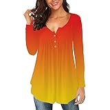 TTTOY weiße Tshirts Damen 5er Pack graue Bluse Umstandskleidung Bluse mit dreiviertelarm Pullover, Royalblau Umstandskleidung Pullover rückenfrei Pullover Langarm eleg