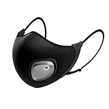 Philips Fresh Air Maske ACM067/01 schwarz - Mundschutz und Nasenschutz mit frischer Luftzirkulation, elektrisch, leistungsstark