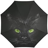 Automatik Regenschirm Taschenschirm Essentials cat mit wunderschö