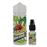 K-Boom Aromakonzentrat Special Edition - Green Bomb, zum Mischen mit Basisliquid für e-Liquid, 0.0 mg Nikotin, 10