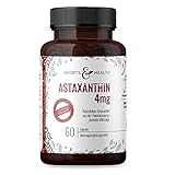 Astaxanthin Kapseln Als 2 Monatsvorrat Und Ohne Magnesiumstearat Im Neuen Design Mit 4mg Astax
