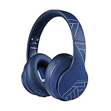 PowerLocus P6 Bluetooth Kopfhörer Over Ear, Over Ear Kopfhörer Kabellos mit Super Bass, 20Std. Spielzeit,Mikrofon,Voice Assistant, Passiv Noise Cancelling für iPhone,Samsung,iPad,PC,Laptop,TV