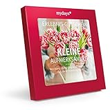 mydays Erlebnis-Gutschein Kleine Aufmerksamkeit, über 600 Erlebnisstandorte, Kleines Geschenk für Frauen und Männer in Geschenkbox